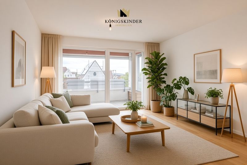 SOFORT BEZUGSFREI in S-Möhringen! 
4-Zimmer ETW mit Balkon & Effizienzklasse A+ & TG-Stellplatz*